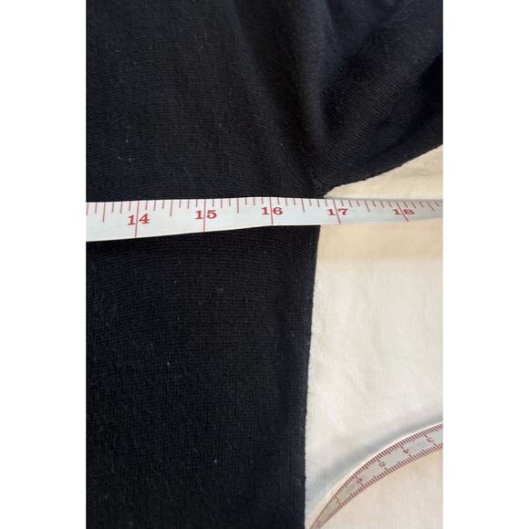 Trouve Women's Sweater Size S Angora Blend Black Pullover Preppy Dark Academia - Picture 7 of 8